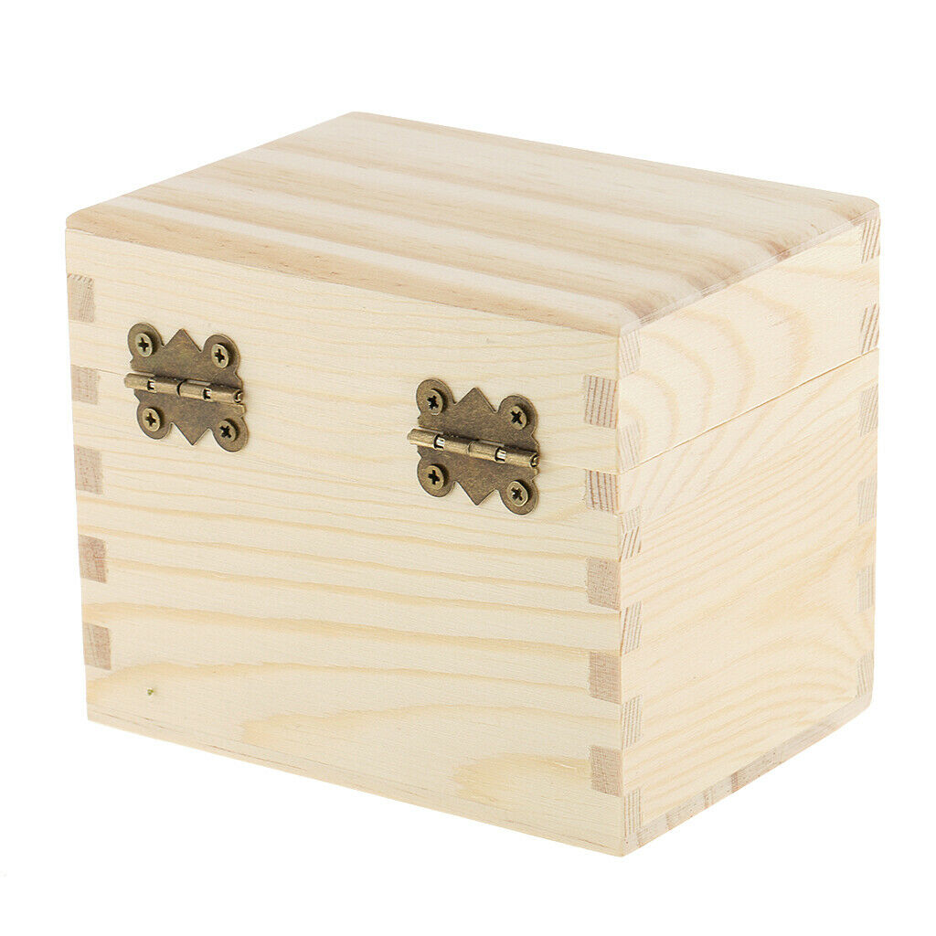 3 Pcs Essential Oil Wooden Storage Box Display Case Organizer Hold 6 Bottles