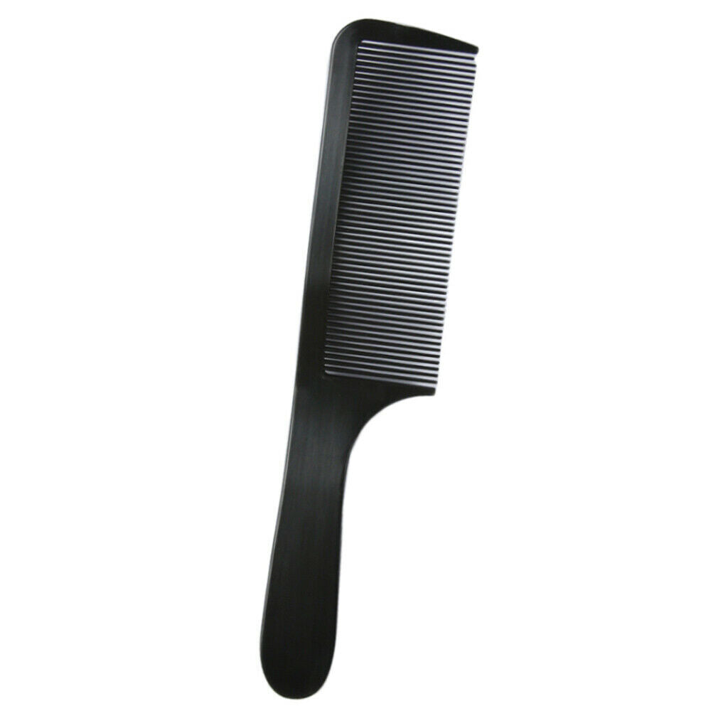 2x Plastic Curved Hair Clipper Cutting Comb Barber Salon Flat Top For Men
