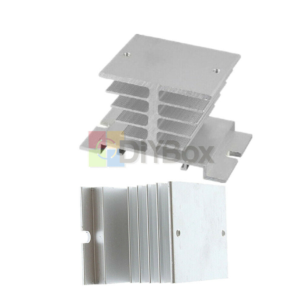 SSR-40AA-H Solid State 40A Relay Module 80-280V AC / 90-480V AC + Heat Sink DIY