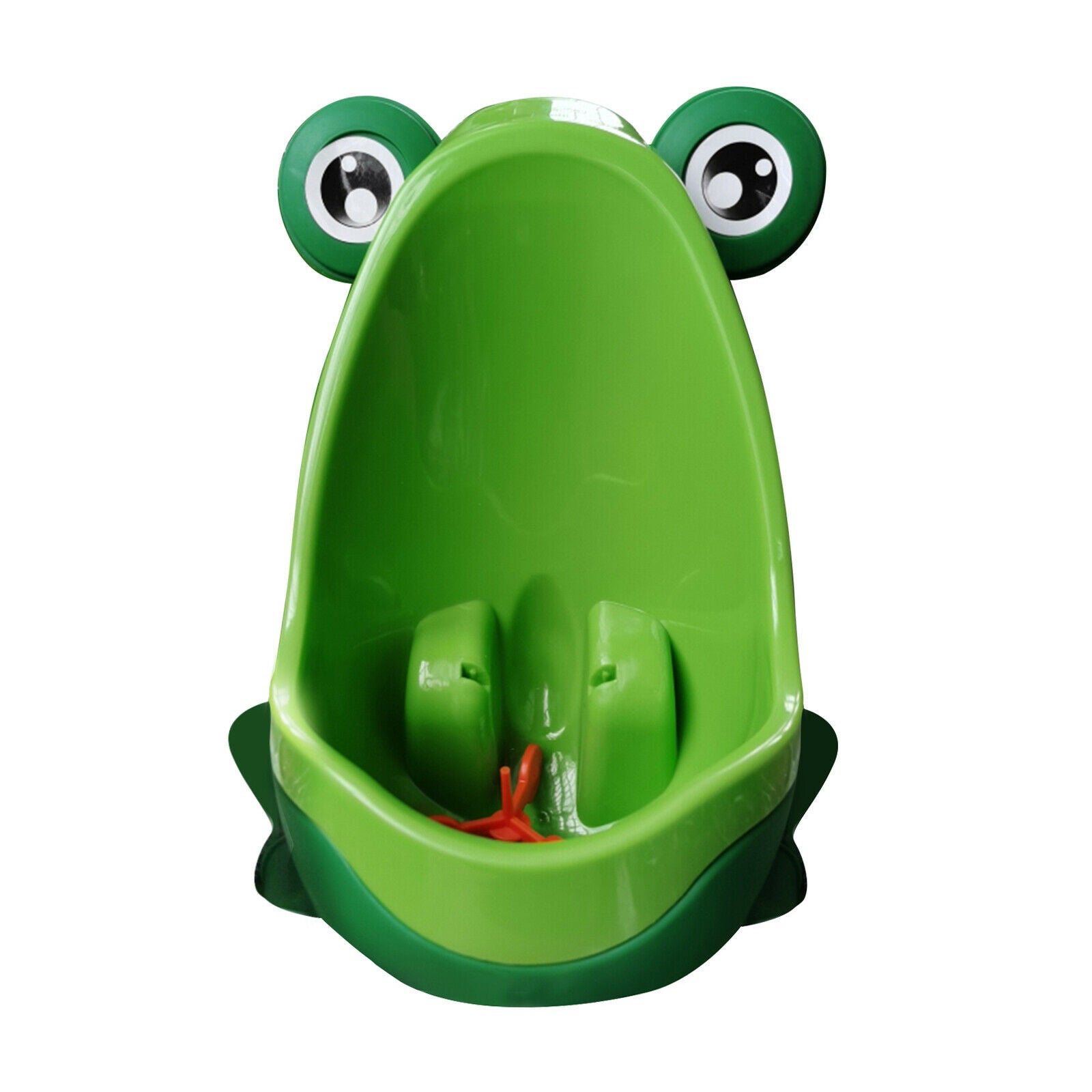 2 Pieces Toddler Boy Kid Toilet Frog Potty Urinal Stand Up Pee Training