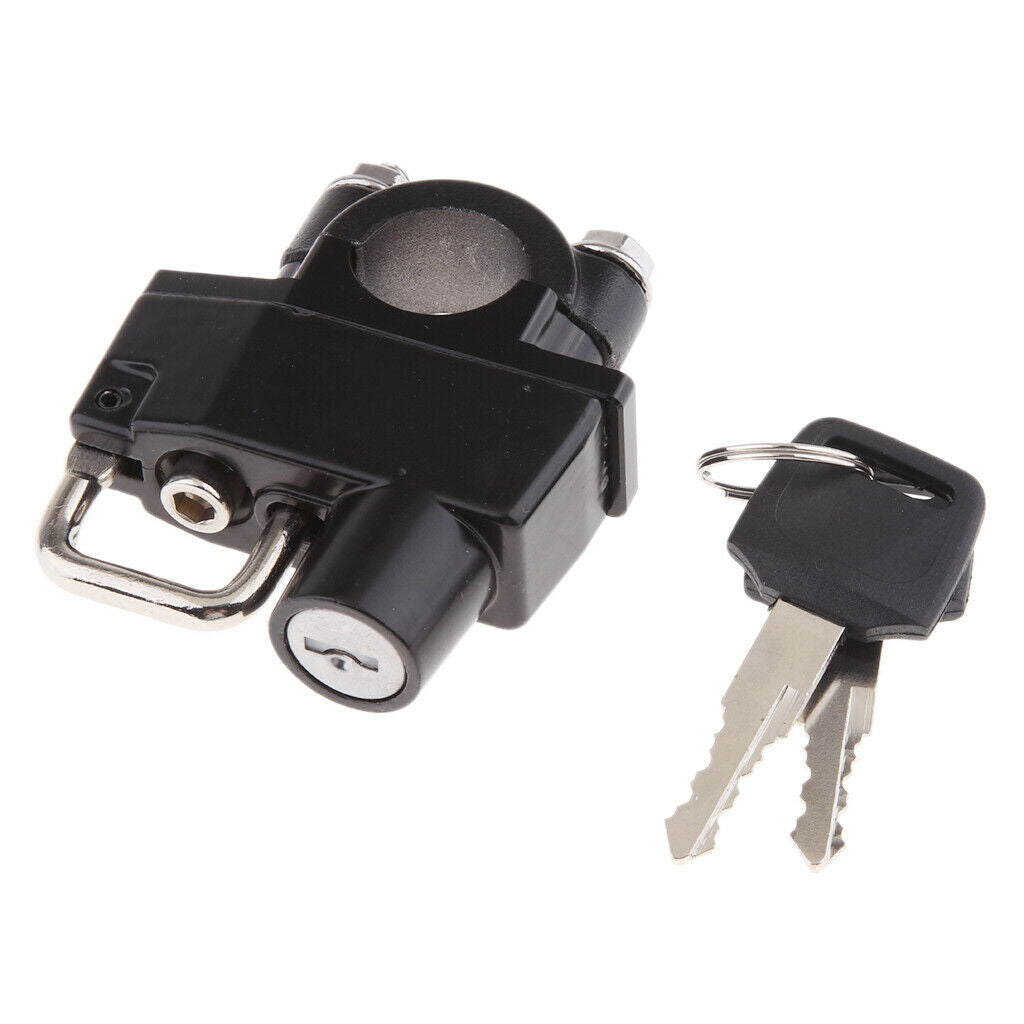 Universal   Motorcycle   Sports   Bicycle   Helmet   Lock   7 / 8 "   Bar   For