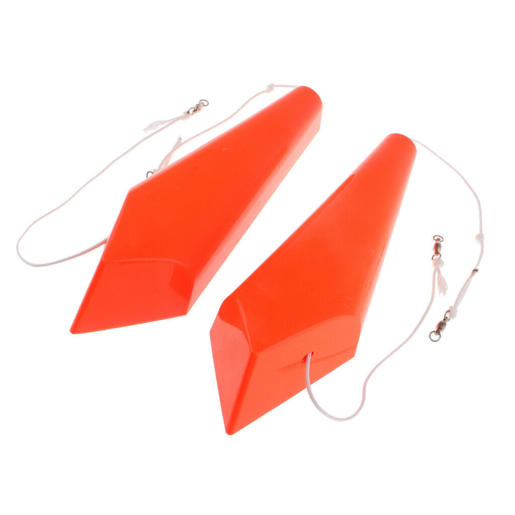 1Pair Boat Fishing Splashing Float Left and Right Trolling Board Side Planer