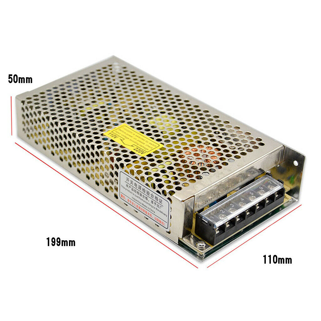 AC 110V-220V 50/60Hz to DC Switch Power Supply Driver Adapter 100W 24V 4.2A