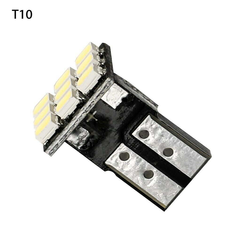 50 PCS Super White T10 Wedge 9-SMD Interior LED Light bulbs W5W 194 168 2825 158