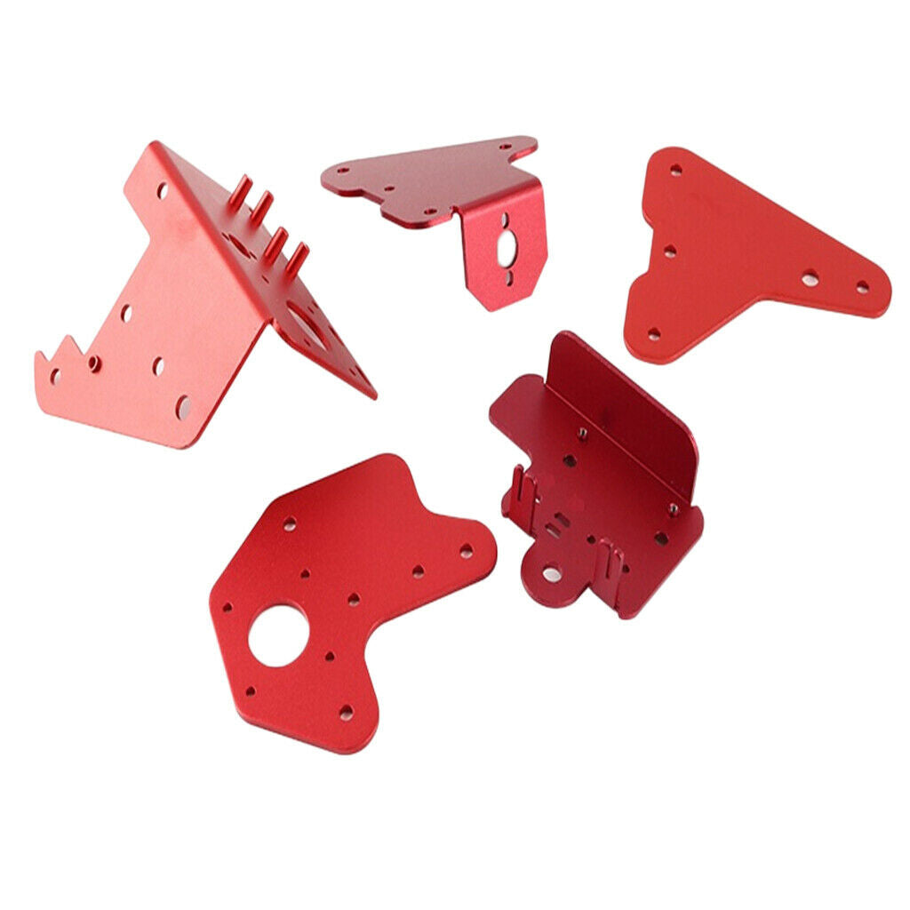 5Pcs Aluminum Alloy Extruder Support Bracket Back-Plate Assy For CR-10S PRO