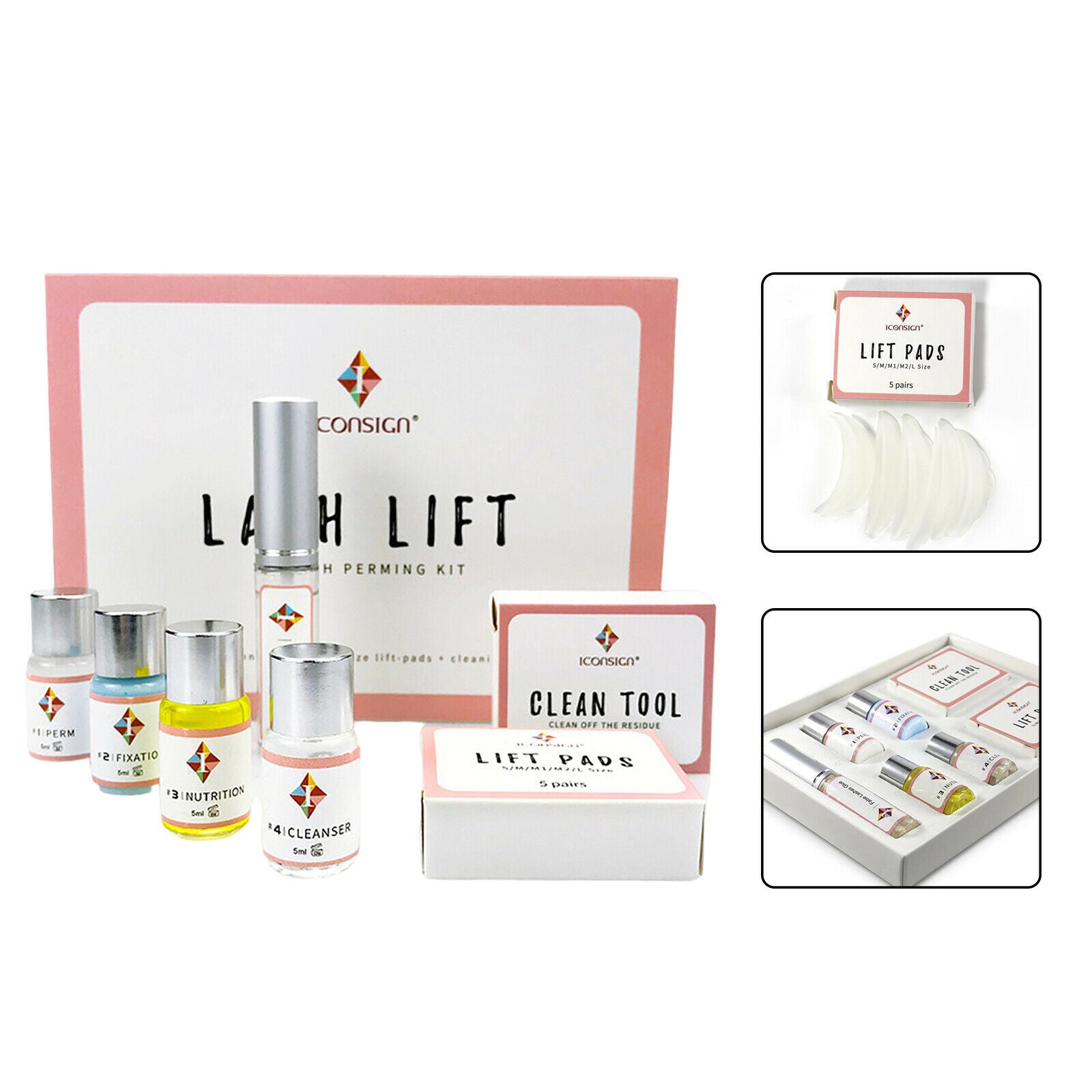 Professional Lash Lift Kit Eyelash Perm Kit Upgraded Version Safe Perming Wave