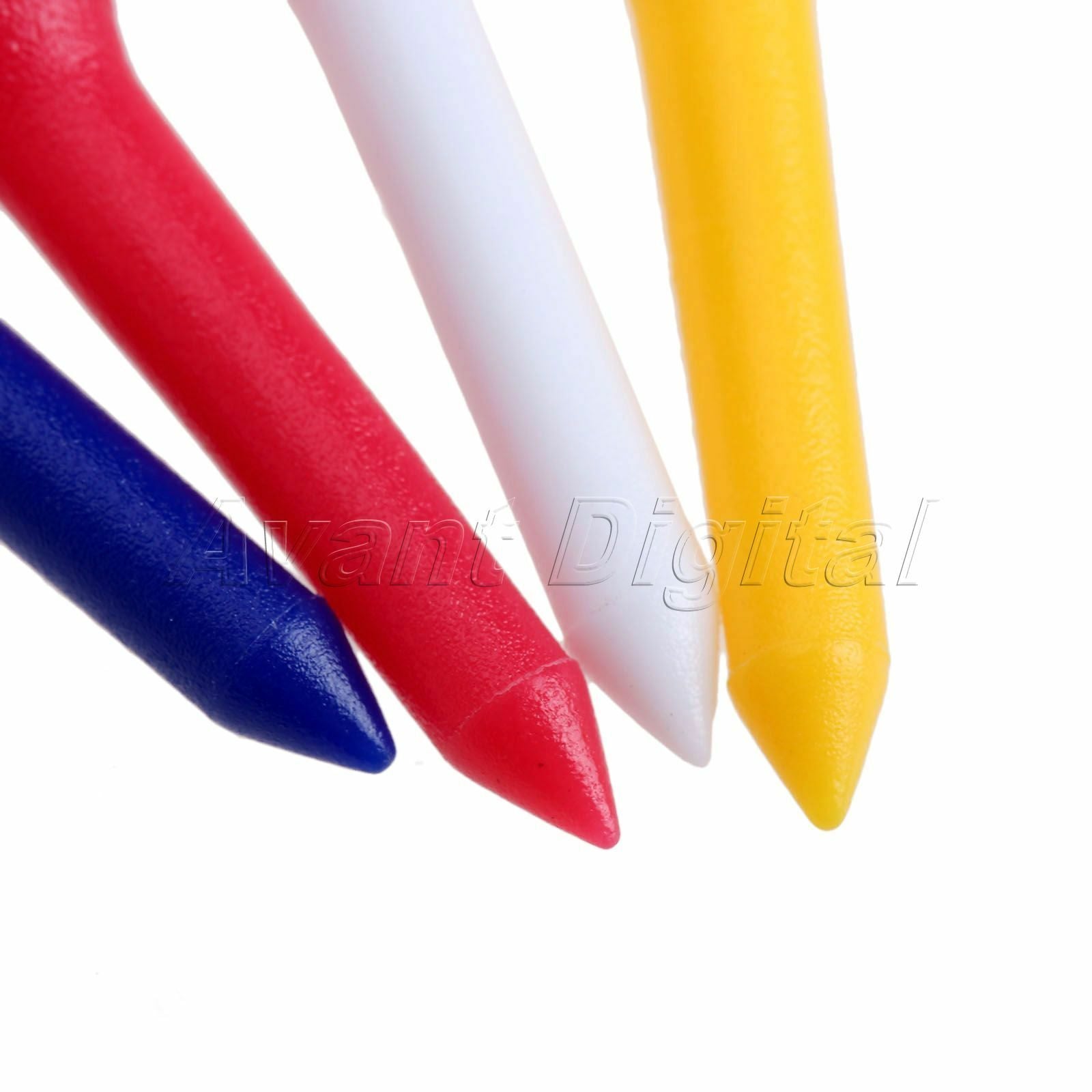 36mm Mixed Color Plastic Golf Tees Cup Tip Driver Training Golf Club Accessories