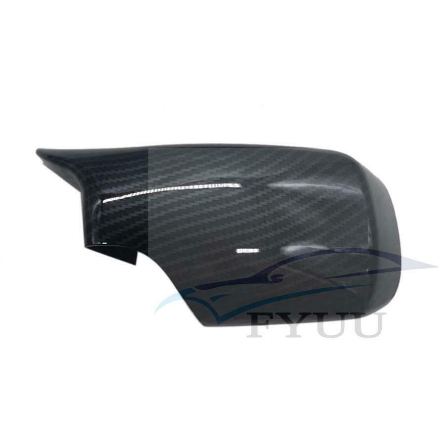 Carbon Fiber Look Side Mirror Cover for BMW E46 316i 318i 325i 330i Sedan 98-05