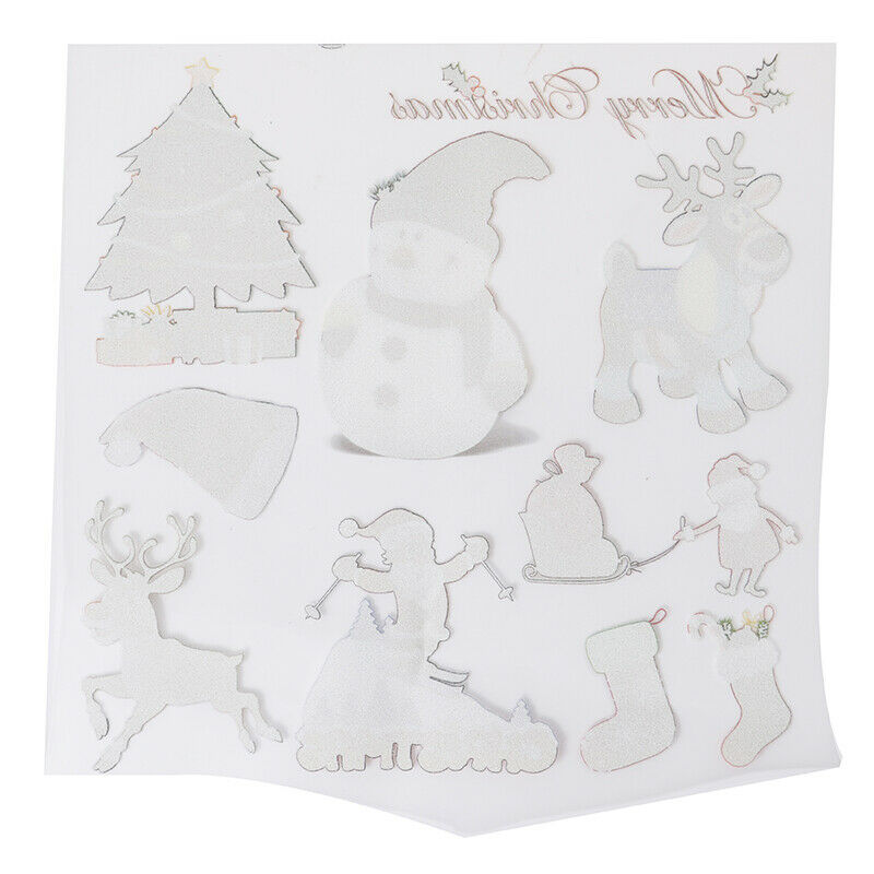 Christmas Stickers Iron On Applique Patches For Clothing Heat Transfer Pa.l8