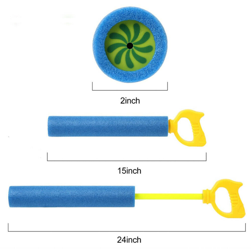 4pcs Water Guns for Kids Foam Water Blaster Squirt Guns Outdoor Play Game Toys