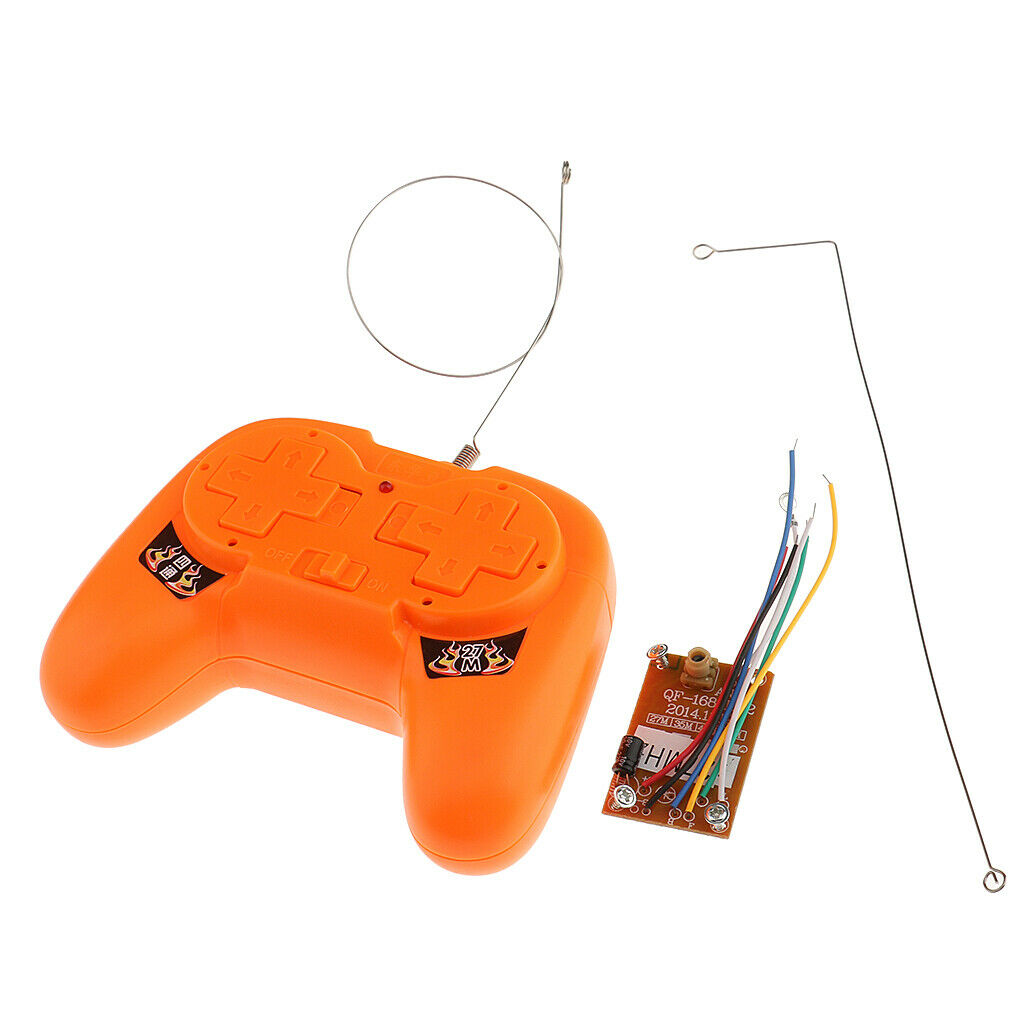 4CH Remote Control 27MHZ Circuit PCB Transmitter Receiver Board W/ Antenna