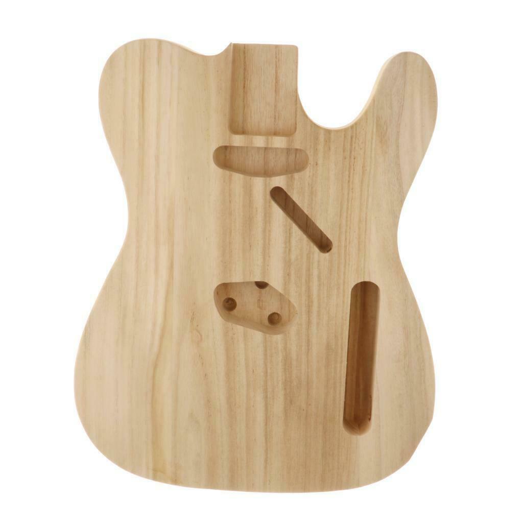 Fine Unfinished Guitar Body Polished Maple fits for TL-T02 Guitar Parts
