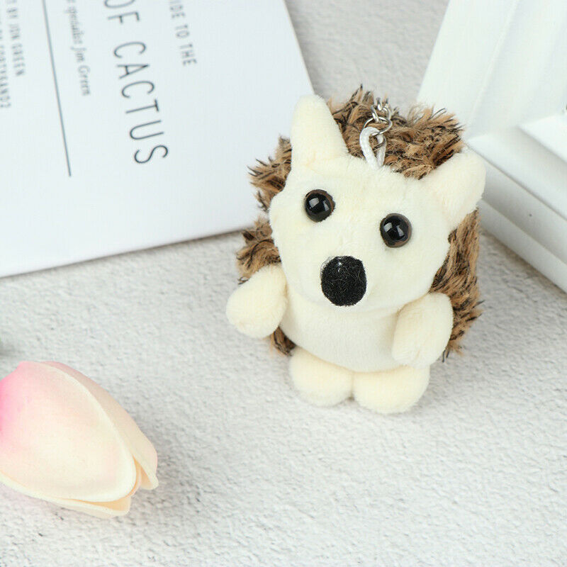 1PCS Cute Plush Hedgehog 7CM  Small Pendant  Mini Soft Stuffed Animal  gi.l8