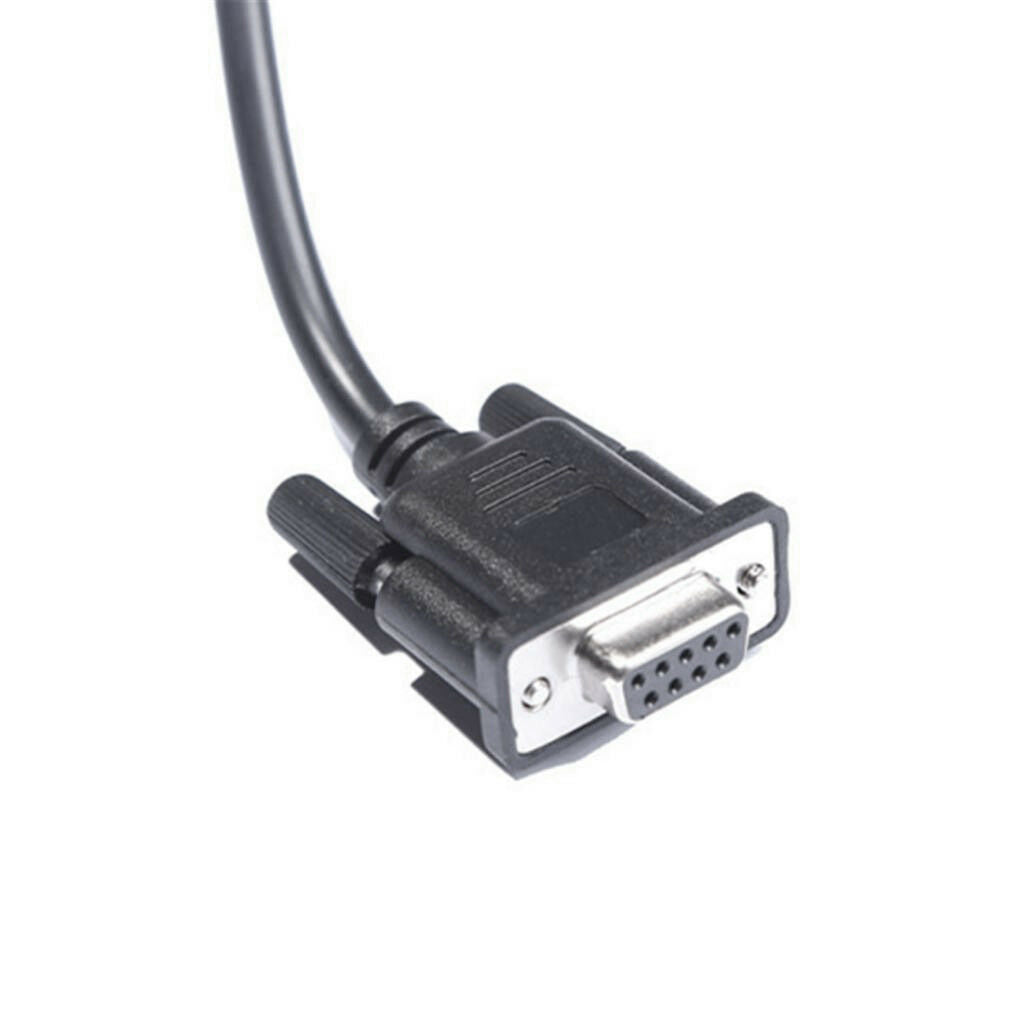 OBD2 16-Pin to DB9 9-pin Serial Port RS232 OBD2 Adapter Cable Car Diagnostic