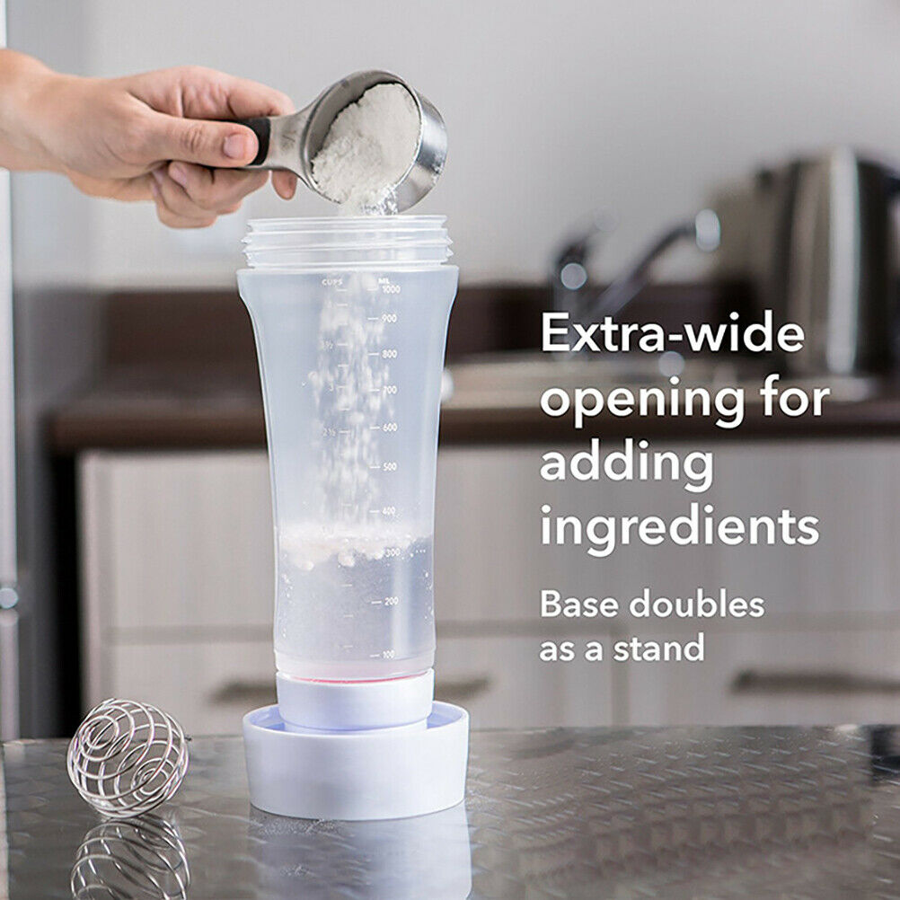 Hand Batter Mixing Bottle Batter Mixer Dispenser Cupcake Pancake Shaker Bottle