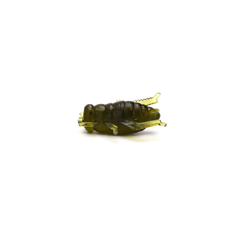 10*Lightweight Grasshopper Soft Insect Bait Floating Cricket Artifici.l8