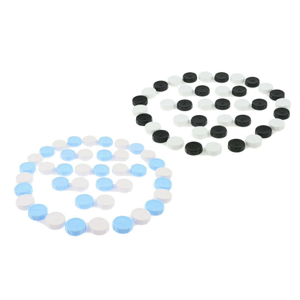 Bulk 40x  Lens Boxes Travel Lens Case Container Storage Holder
