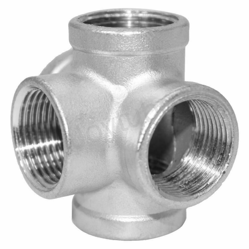 3/4 Inch 5-Way Joint Pipe Ten Letter Pipe Joint Outlet