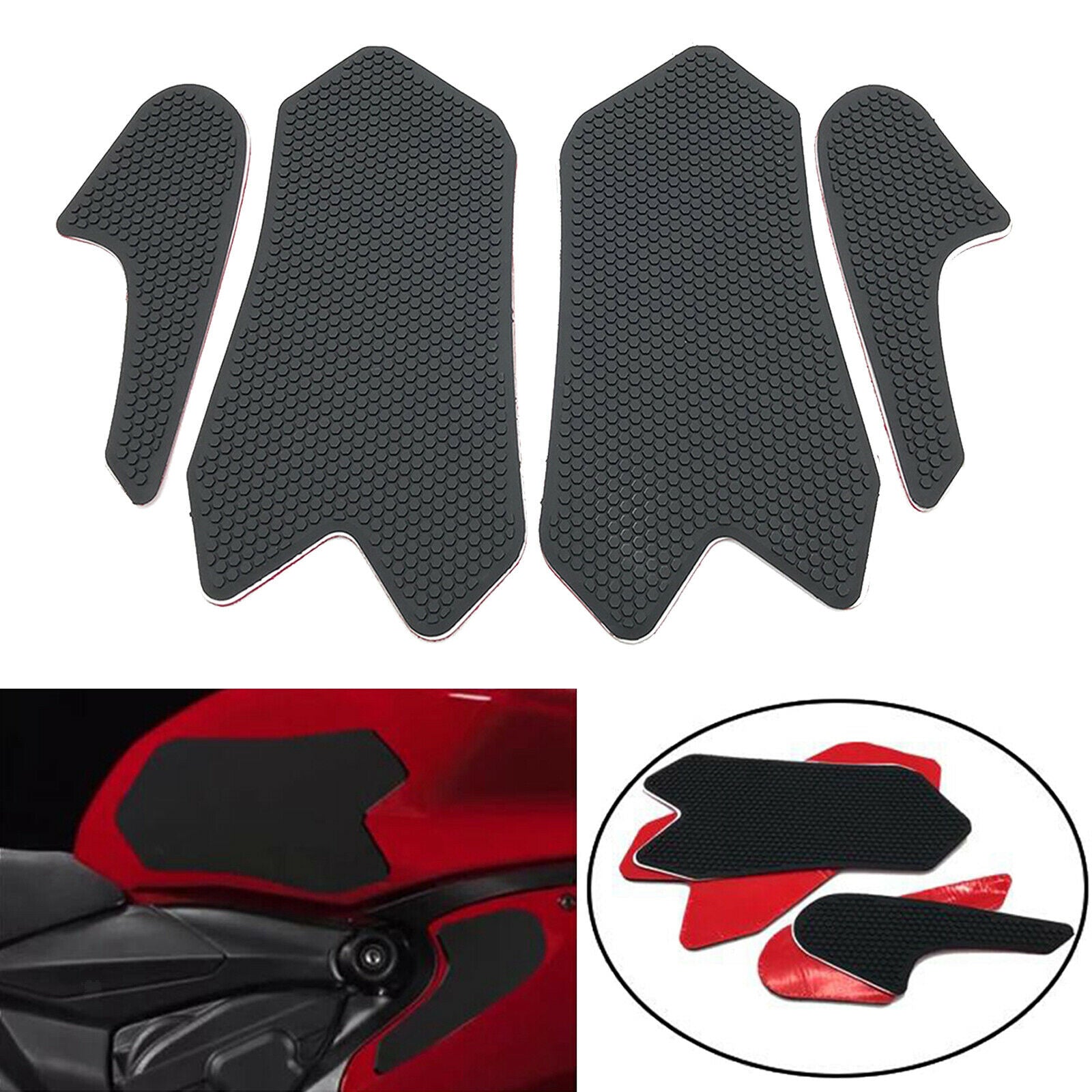 Motorcycle Tank Traction Pads Knee Grips for Ducati Panigale 959 2016-2019
