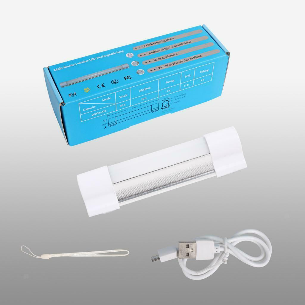 LED Emergency Light Warm White White USB Rechargeable