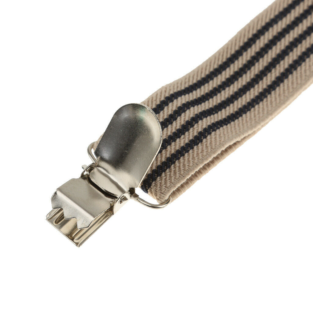 2Colors   Mixed   Kid   Stretchble   Y - Back   Suspender   Bowtie   Set   Clip