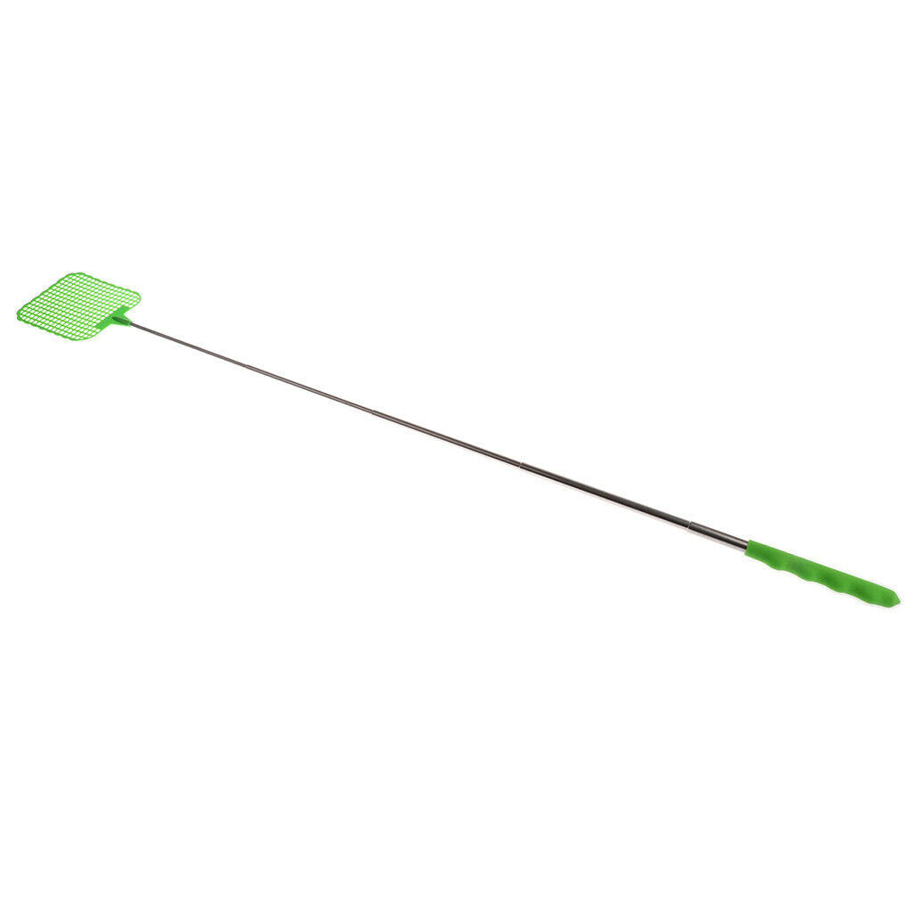 Fly Swatter Manual Flapper Prevent Pest Mosquito Tools Pest Control green