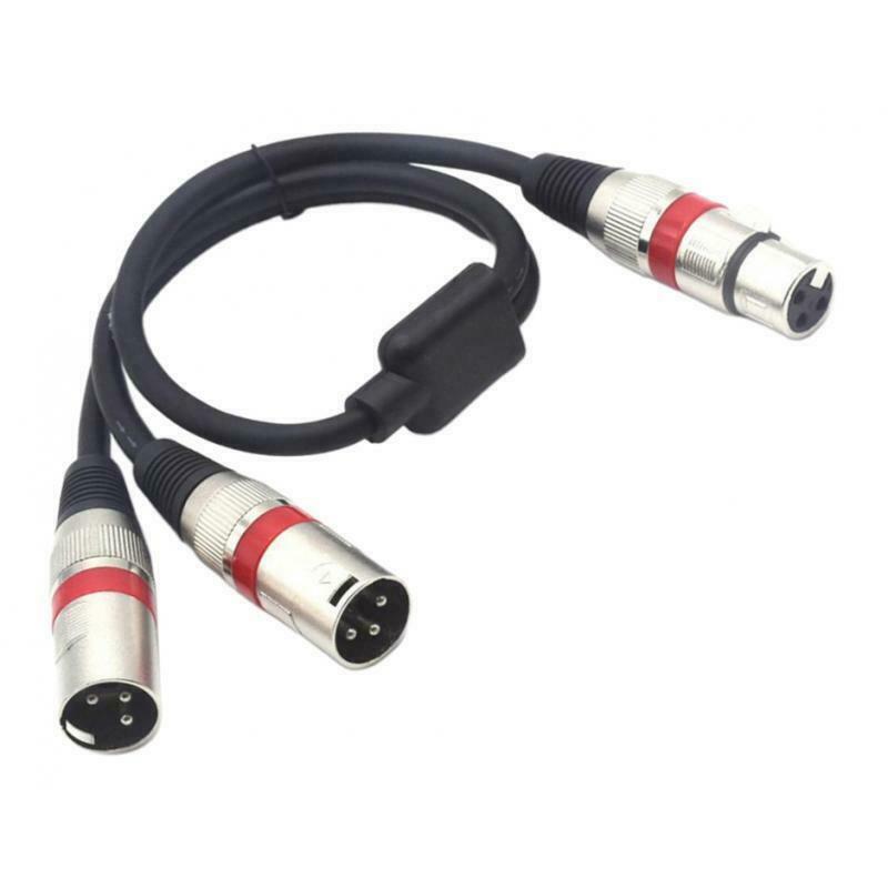 Line of Microphones for Acoustic Balance Y-Splitter Male Female with Double PVC