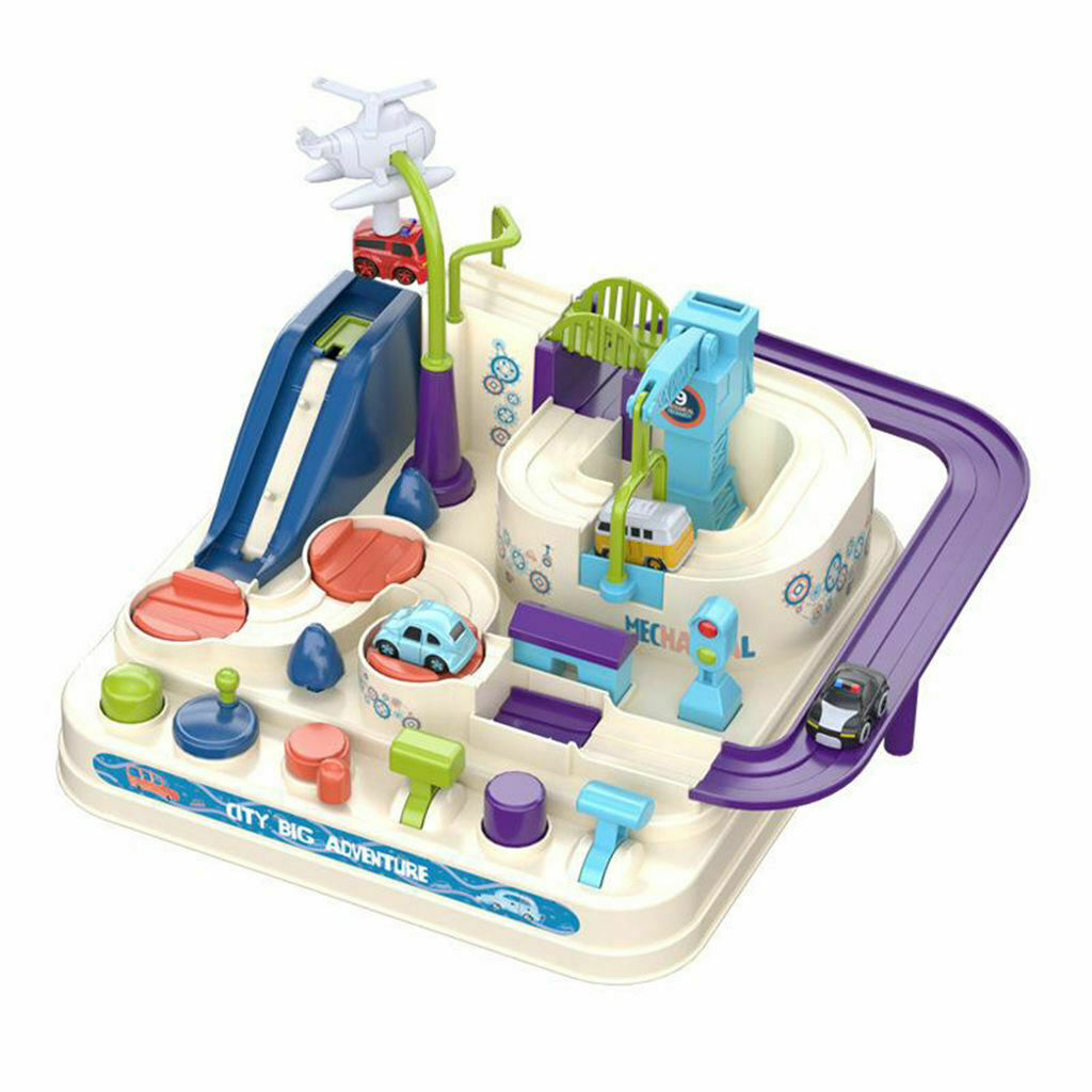 Race Tracks Car Adventure Toys Playset Eductaional Toys for Kids Boys Girls