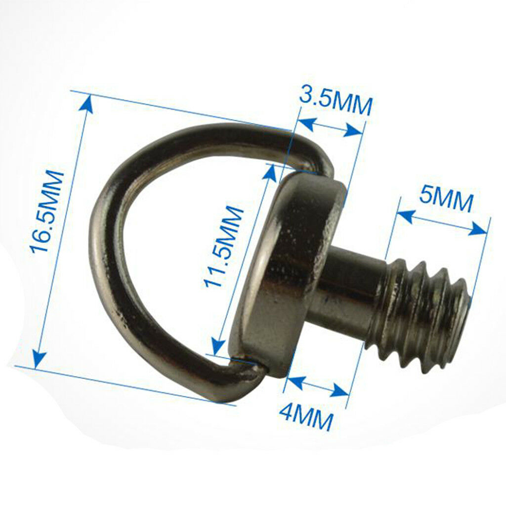 1/4" Metal Screw Hex Socket for Camera Tripod Monopod Quick Release Plate