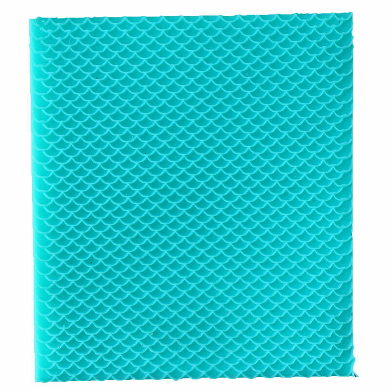 DIY Mermaid Fish Scales Cake Chocolate Mould Fondant Mold Decor Cake