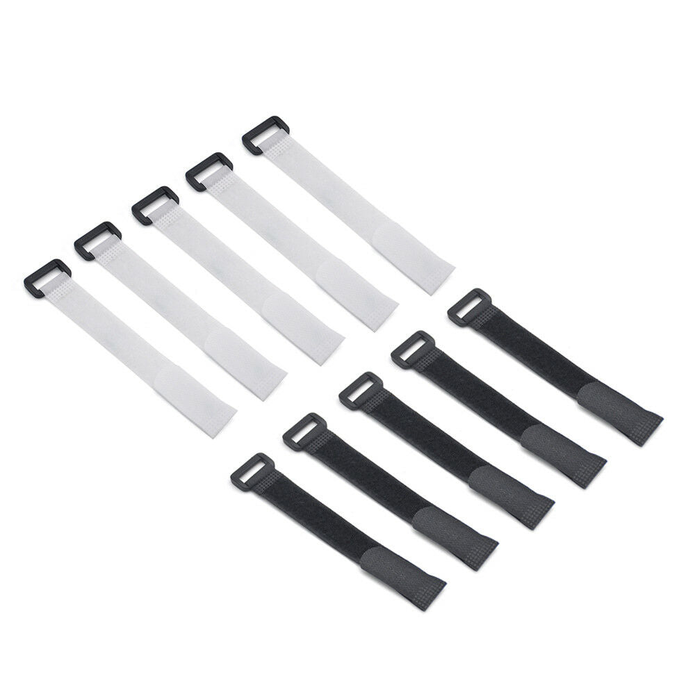 10x Fishing Rod Tie-Strap Tackle Wrap Band-Pole Holder-Fastener Fish-Accessory !
