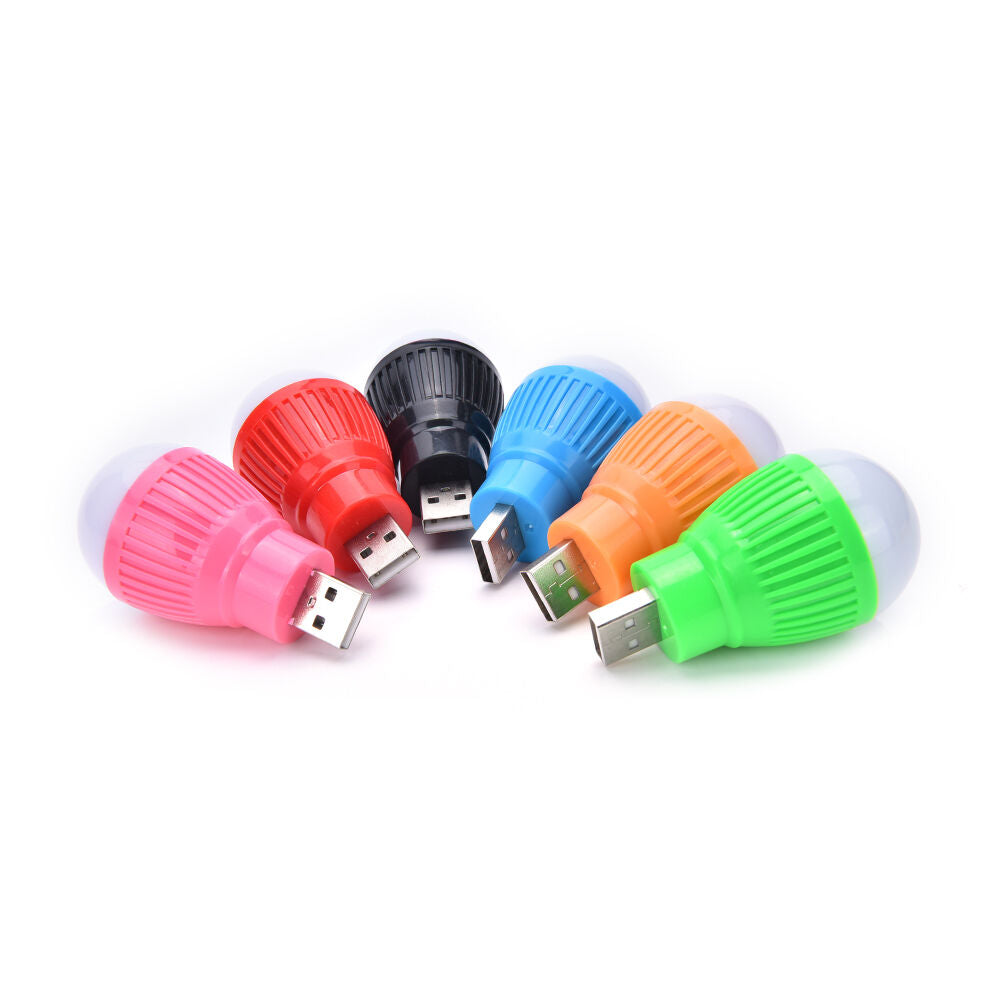 USB Mini LED Cool White Night Light Bulb for Portable Reading Flashlight A G Lt