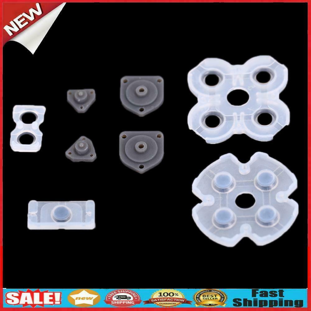 Rubber Conductive Adhesive Pad Repair Parts for PS4 Controller 9Pcs Set @