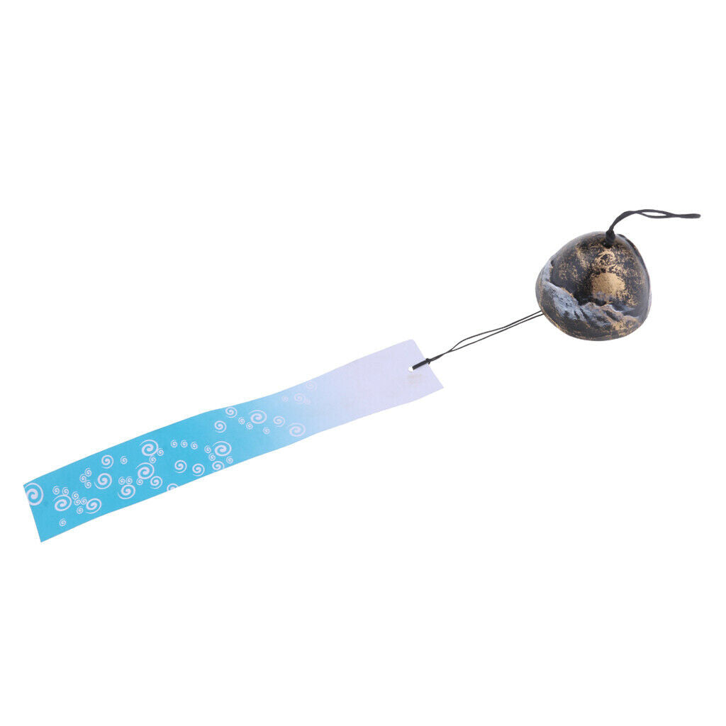2pcs Japanese Furin Wind Chime Nambu Cast Iron