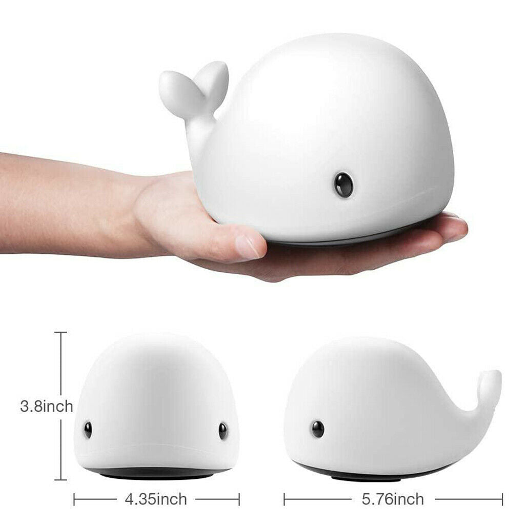 Night Light Kids Baby Bedroom Nursery Table LED Lamp USB Plug Dimmable Mood
