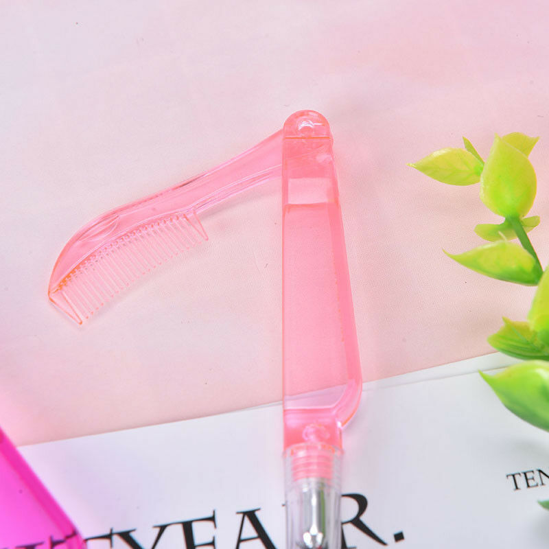 1X eyelash extension comb brush lash eyebrow cosmetic makeup supply to.l8