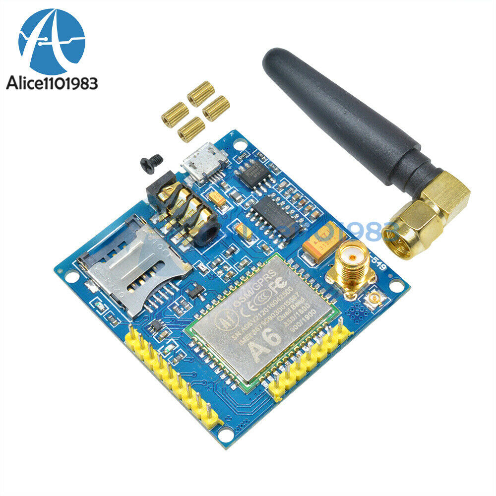 A6 GPRS Pro Serial GPRS GSM Module Core DIY Developemnt Board Replace SIM900
