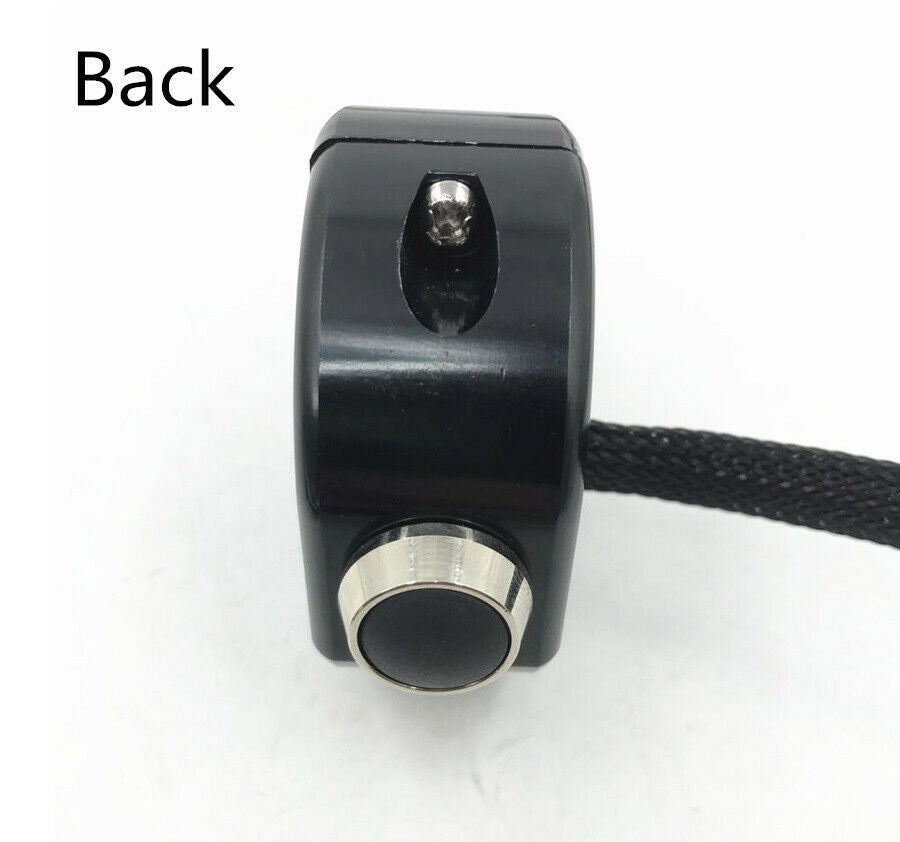 7/8" Motorcycle Scooter Handlebar Switch Turn Signal Light Horn Reset Buttons