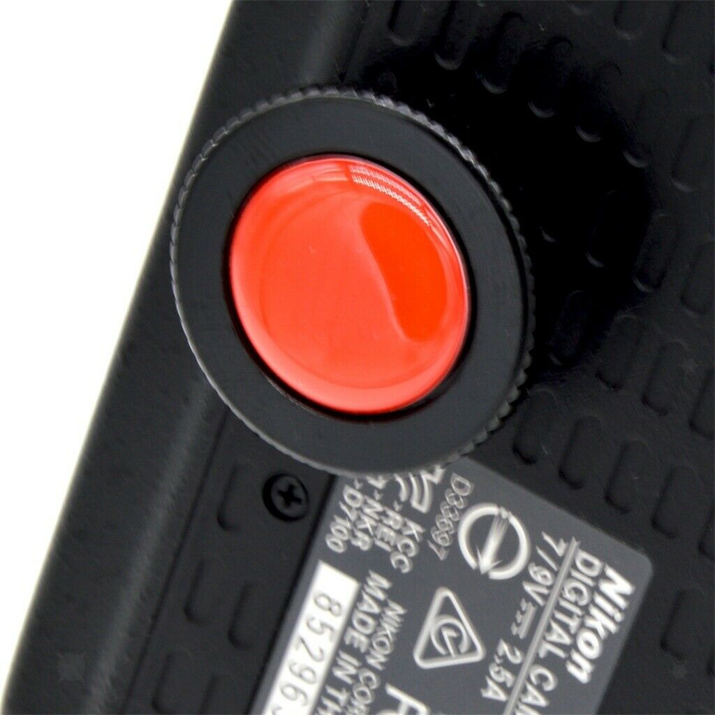 Round Quick Release Plate Metal for Manfrotto Compact Action Tripods - Red