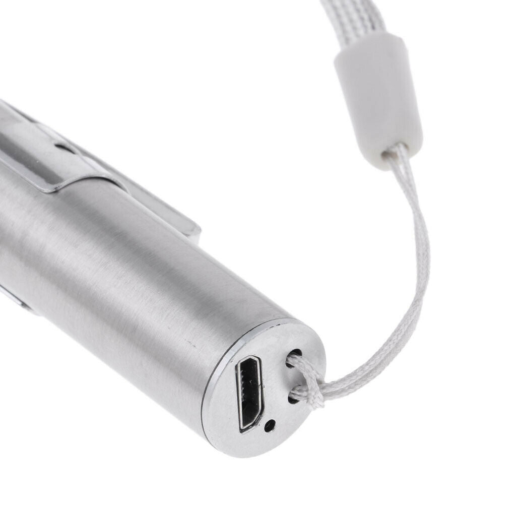 Outdoor Mini LED Penlight Portable Camping Travel Flashlight Rechargeable