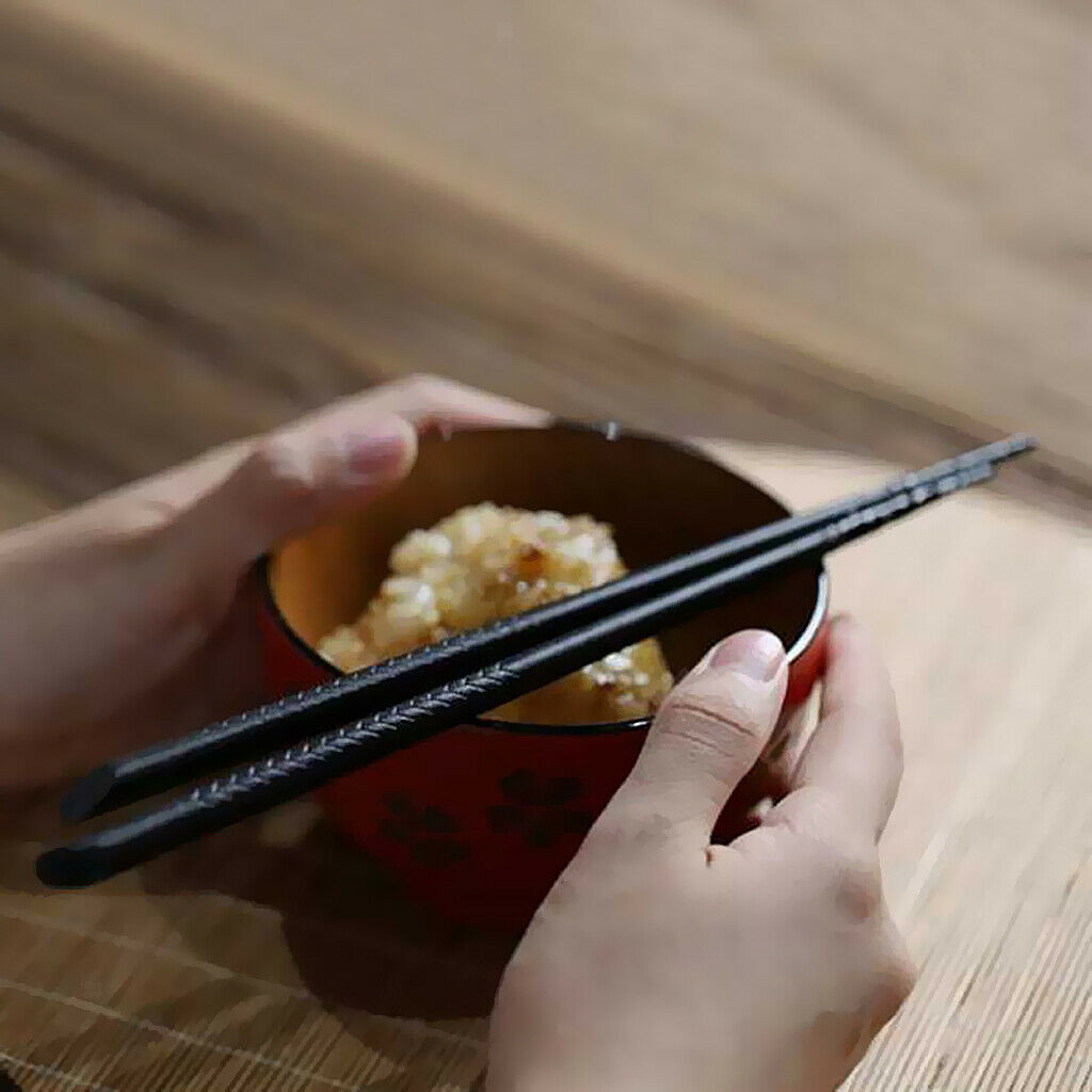 5 Pack Bamboo Chopstick Set Japanese / Chinese Chopstick Handmade Craft Gift