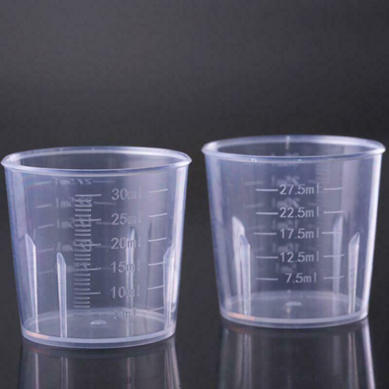 Crystal Epoxy Dispensing Mixing Stirrer Dropper DIY Measuring Cup Crafts Making