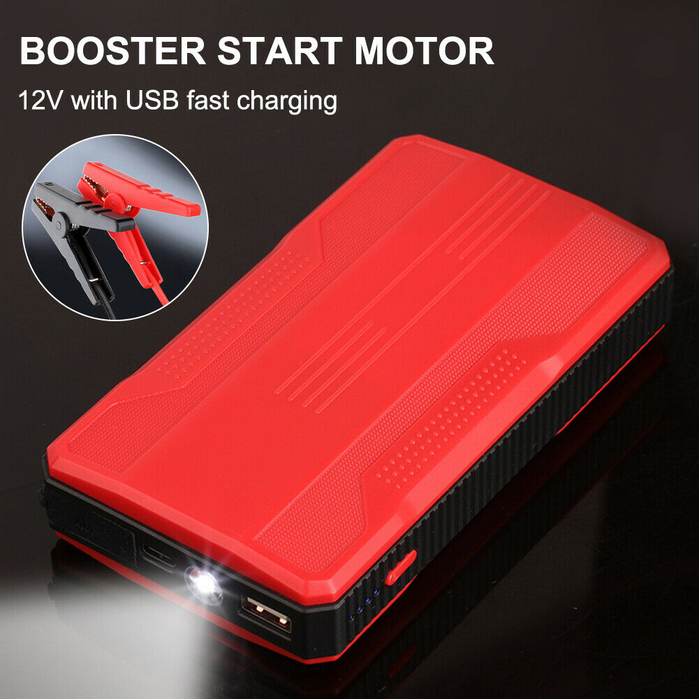 20000mAh Car Jump Starter Power Bank 12V Car Battery Booster with LED Flashlight