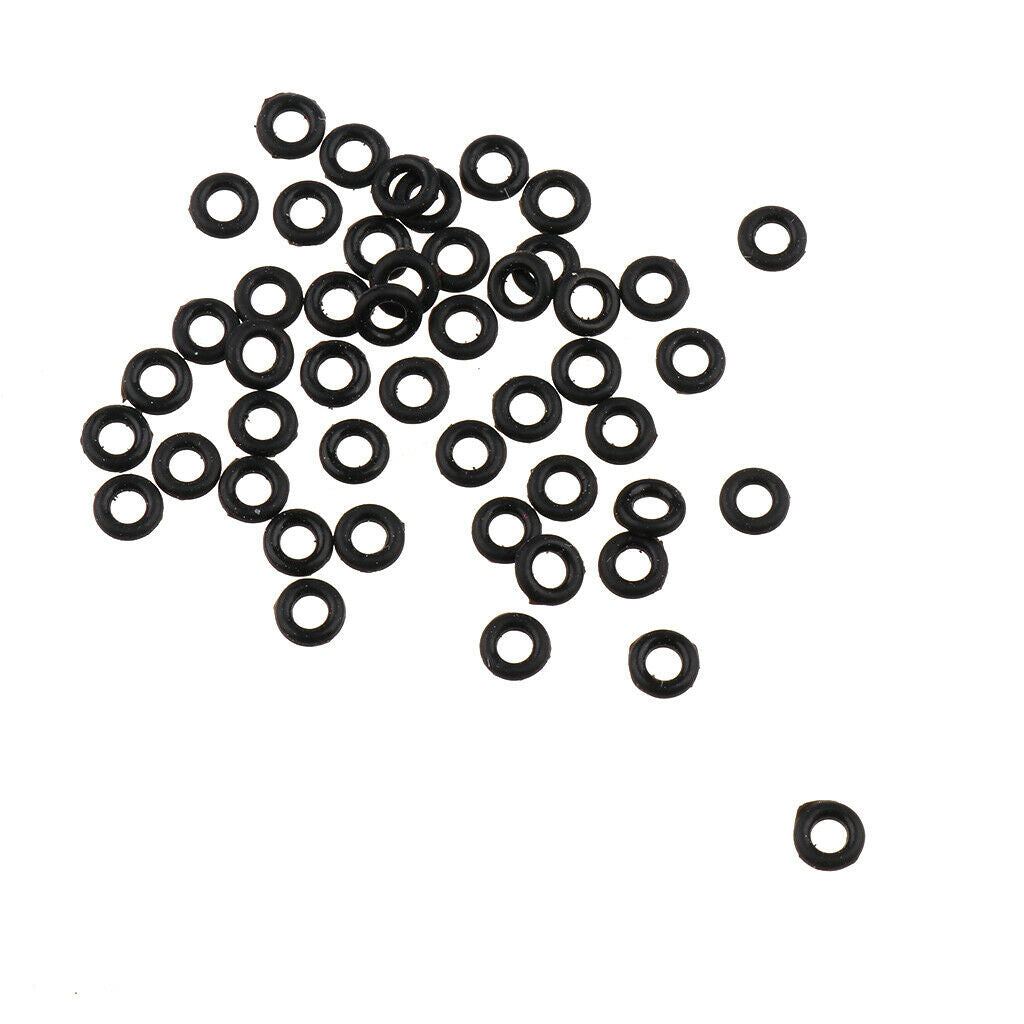 100 Pcs/Set Rubber Grip Dart Tip Gasket Shaft O- GrommetsWasher