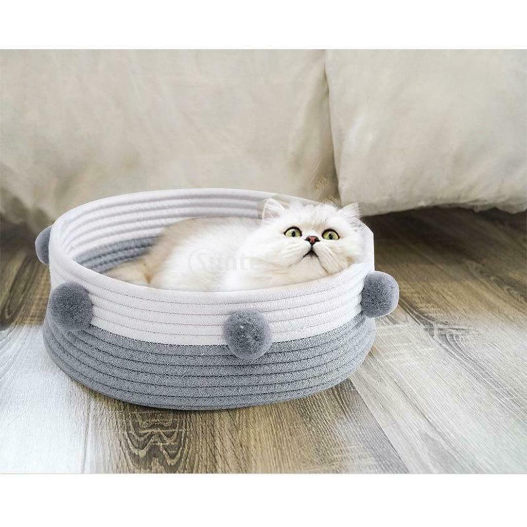 Lovely Summer Comfortable Woven Cotton Rope for Small Animals Cat and Kitten