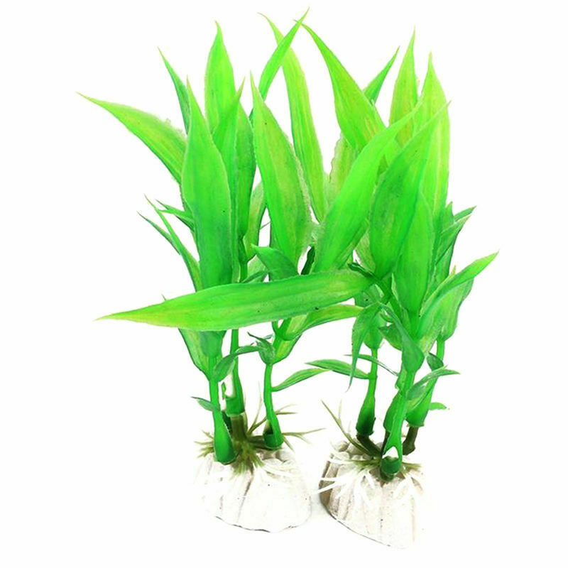 10pcs Artificial Water Plants Aquarium Plants
