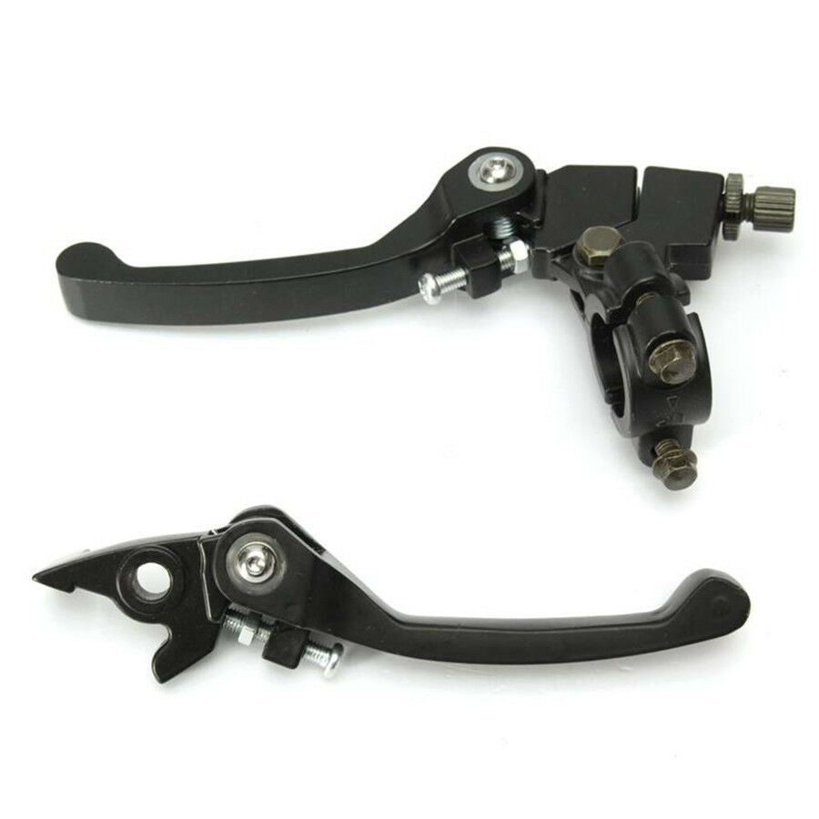 1 Pair Clutch Brake Lever 22mm 7/8 inch Handlebar For 125cc 140cc Pit Dirt Bike