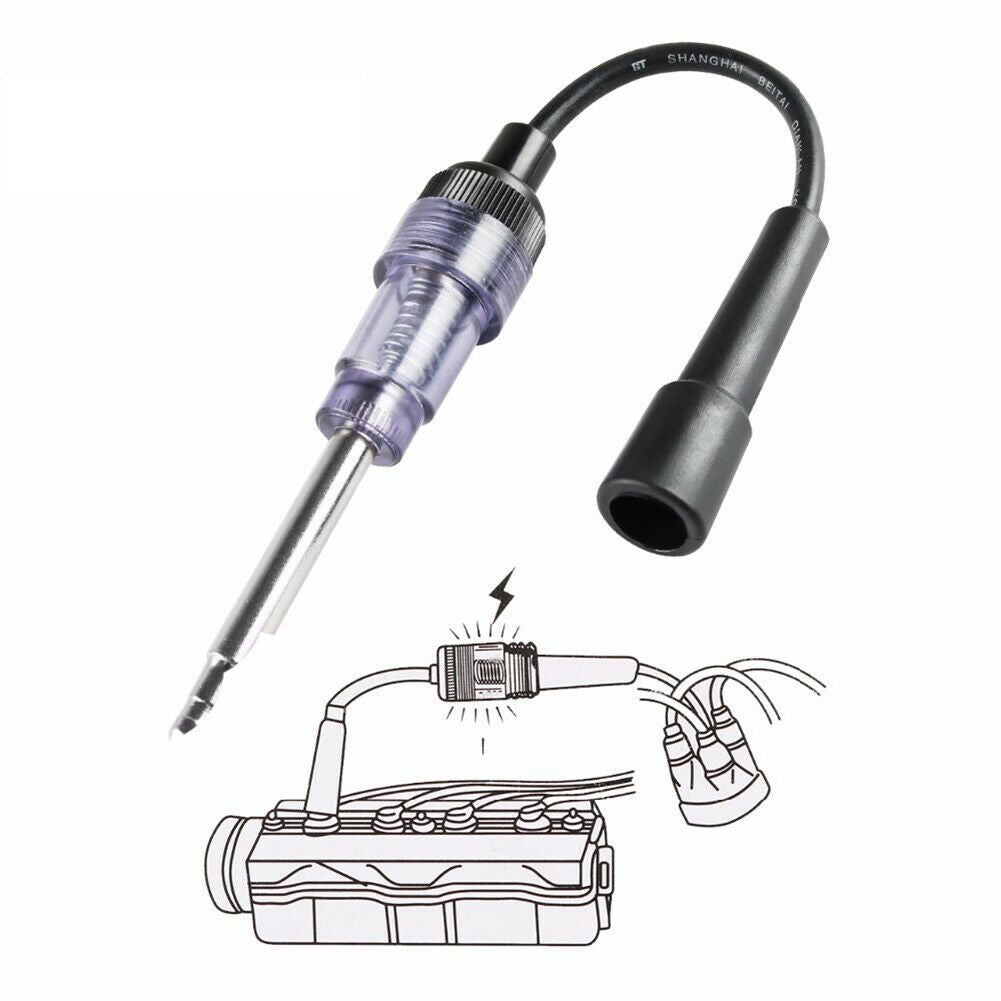 Spark Plug Tester Ignition System Coil Engine Inline Autos Diagnostic Test Tool