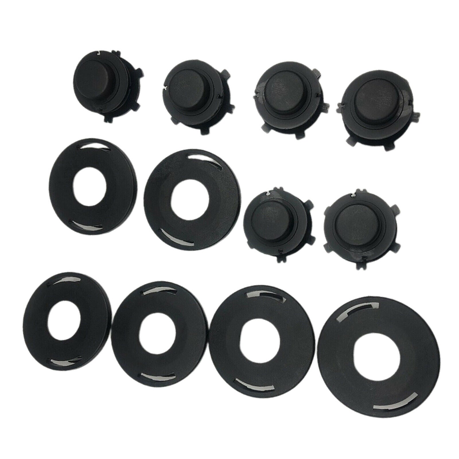 6 Spool w/Caps Combo for Stihl Head Cover 25-2 FS90 FS100 FS110 FS80 FS85