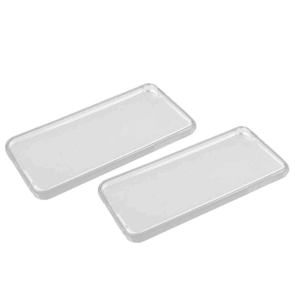 2x Clear TPU Rubber Skin Case Cover for  Touch 5th/6th Gen 5g 5